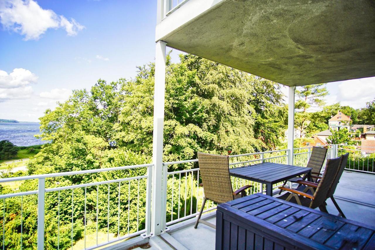 Lietzow Moderne Ferienwohnung Mit Balkon, Meerblick - Ferienresidenz Zwei Boddenfewo 1-3 מראה חיצוני תמונה